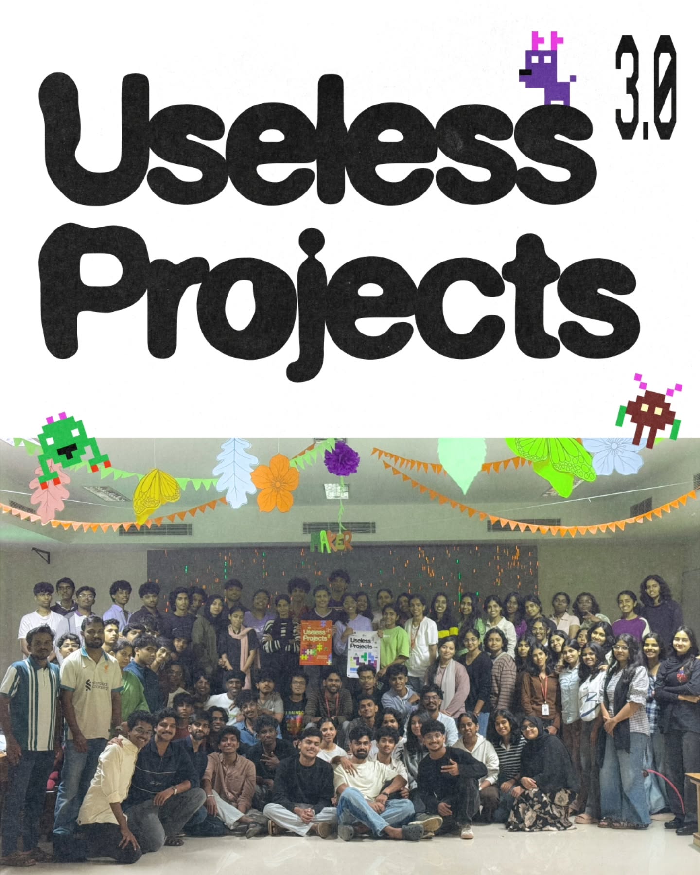TinkerHub Useless Projects 3.0 Batch at SCMS School of Engineering